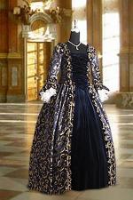 Deluxe Ladies 18th Century Marie Antoinette Masked Ball Costume Size 12 - 16